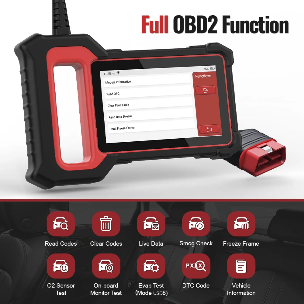 THINKCAR THINKSCAN PLUS S4 S7 OBD2 Scanner ECM ABS SRS TCM BCM DPF Code Reader OIL Reset Wifi Free Update Car Diagnostics Tools