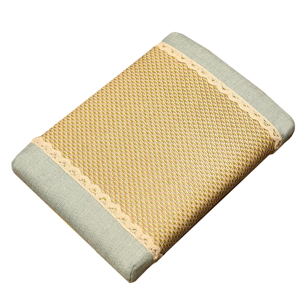 

Cooling Linen Seat Cushion Summer Breathable Chair Pad Pillowcase Zipper Detachable Memory Foam Comfortable Seating Cooling Mat