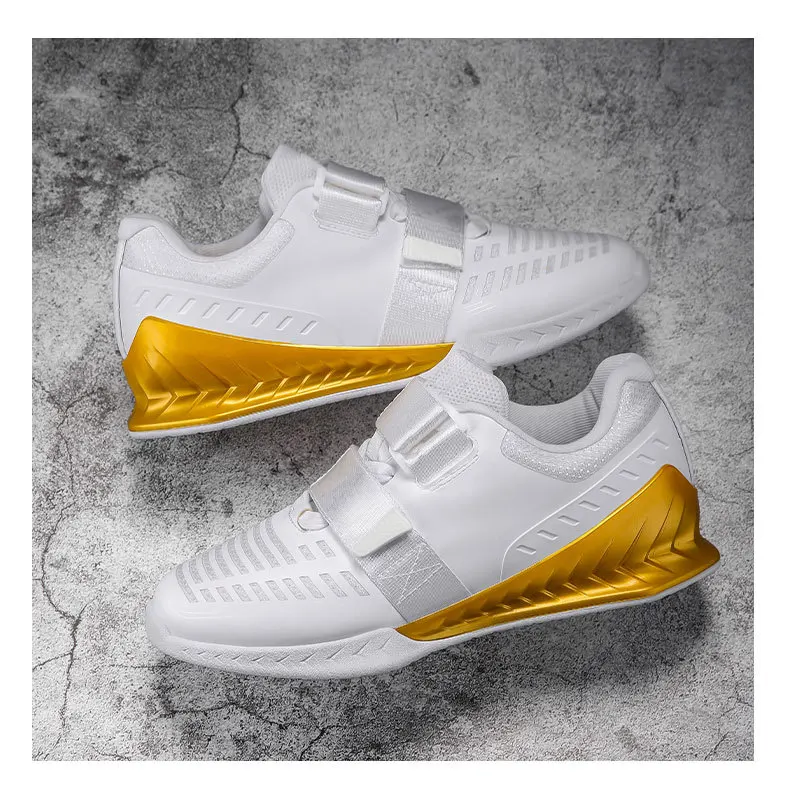 New 2025 Classic Weightlifting Shoes Unisex Universal Strength Squat Shoes Gym-Ready Indoor Fitness Shoes High Quality
