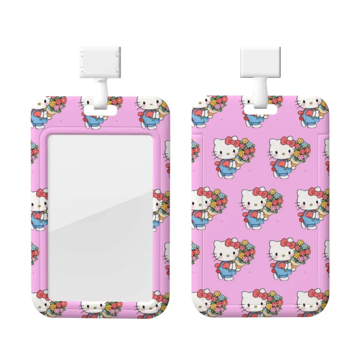 

Изготовленный на заказ держатель для бейджа с изображением кота Hello Kitty, держатель для карт, шейный ремешок, держатель для удостоверений личности, держатели для кредитных карт, шейный ремешок для деловых людей