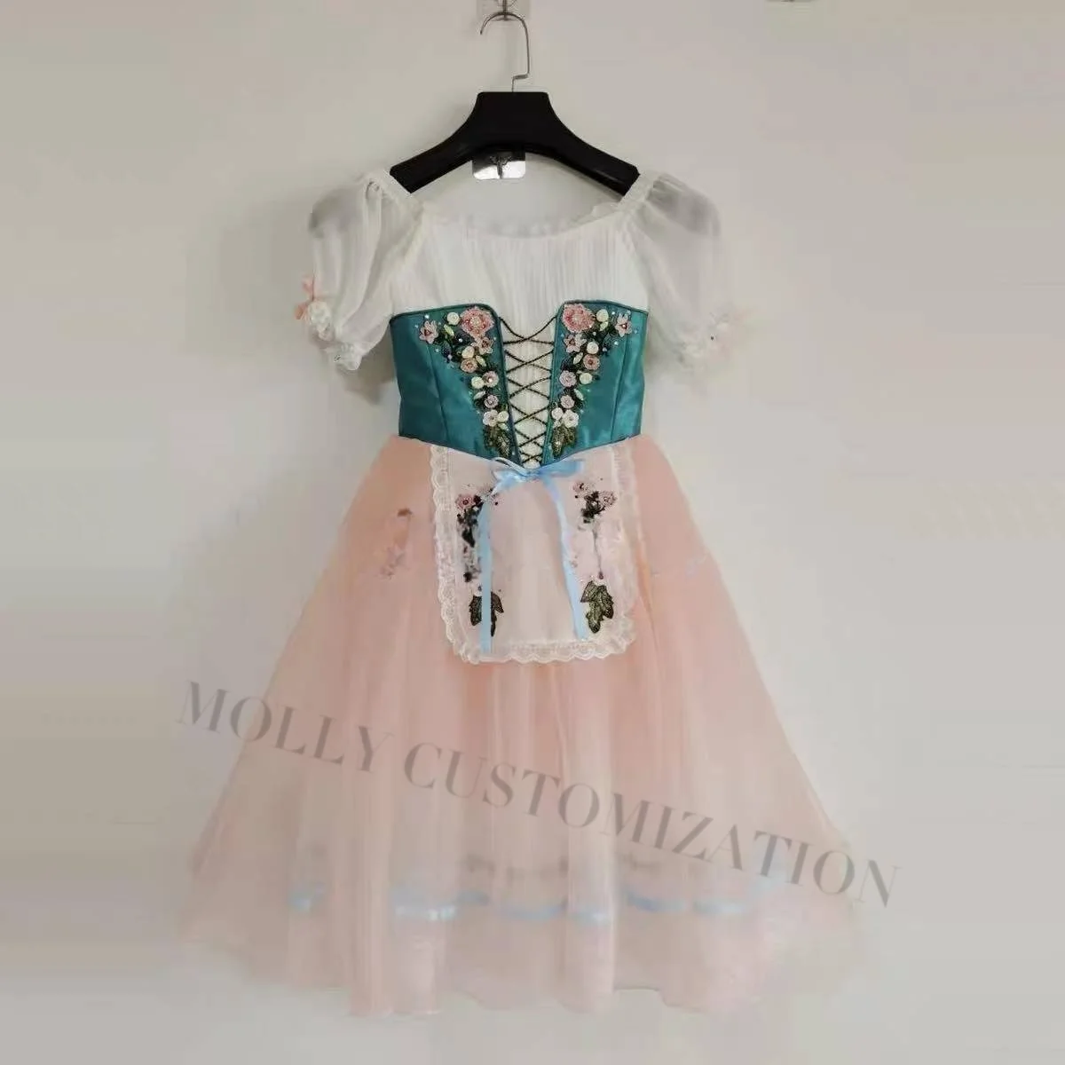 

Длинная юбка для соревнований по балету Geberia Giselle контрастного цвета для взрослых и детей на заказ