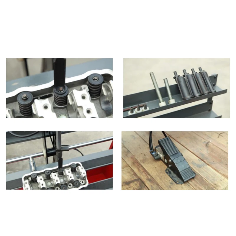 Cylinder head spring disassembly and assembly machine Automobile engine valve spring remover press installation equipment