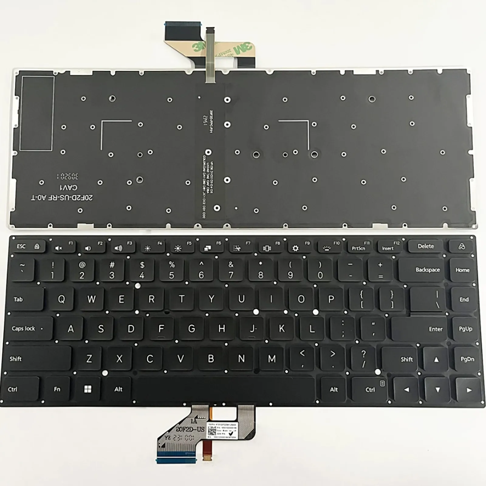US Layout for XiaoMi RedmiBook 16 2023 2024 2025 Z3725 Laptop Keyboard