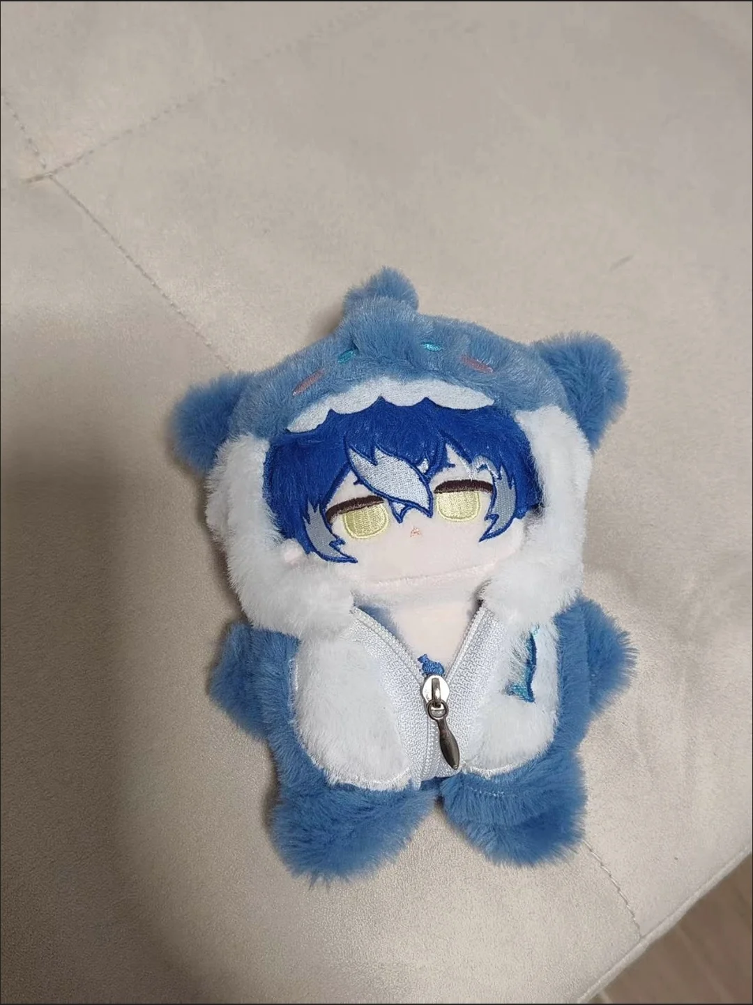 Gevulde 10 cm Anime Genshin Impact Kyryll Chudomirovich Flins Katoenen Pop Zeester Lichaam Sleutelhanger Mini Zachte Knuffel Speelgoed