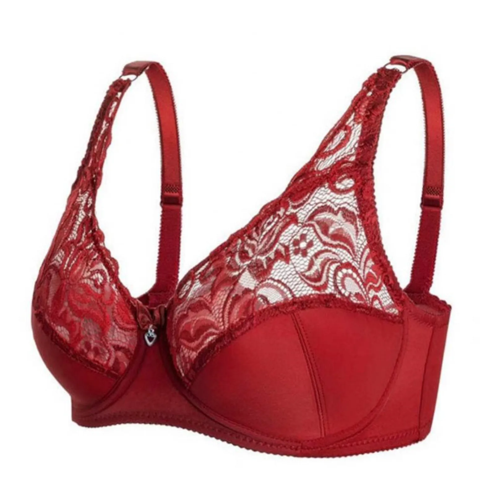 Sutiãs de renda para mulheres, bralette confortável, roupa interior sexy, colete feminino, lingerie sem fio oca, sutiã sem costura, monocromático, novo