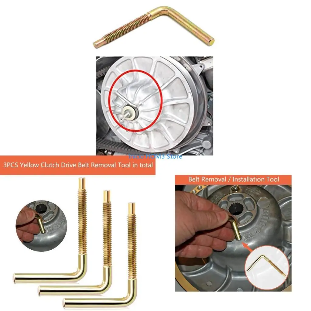 A5YD Clutch-Drive Belt Removal Tool for RZR RZR-4 XP 1000 Belt Replaces 2875911