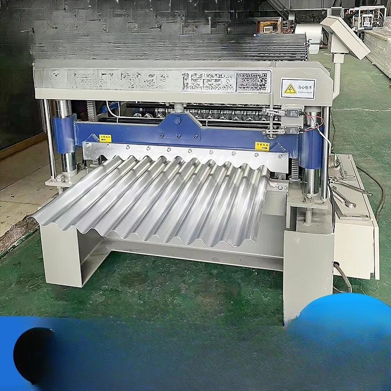 Automatic color steel tile pressing machine production equipment, automatic wave tile forming machine, tile pressing machinery