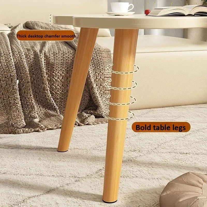 

Маленький столик, спальня, зона отдыха, журнальный столик, небольшой макет, креативный эркерный столик, легкий роскошный маленький круглый стол