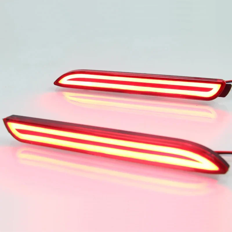 For Lexus ISF GX470 RX300 Led Brake Light Rear Bumper Decoration Reflector Car LED Taillights Backup Lamps