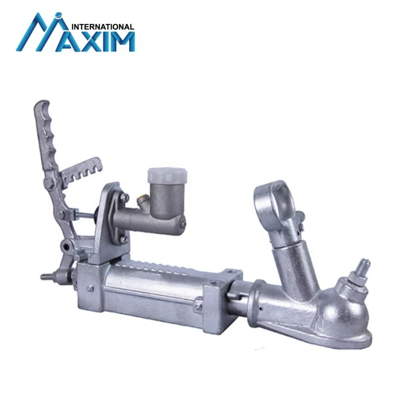 Override klik op 4-gaats koppeling met versteller en 7/8 inch hoofdcilinder past bij hydraulische remmen