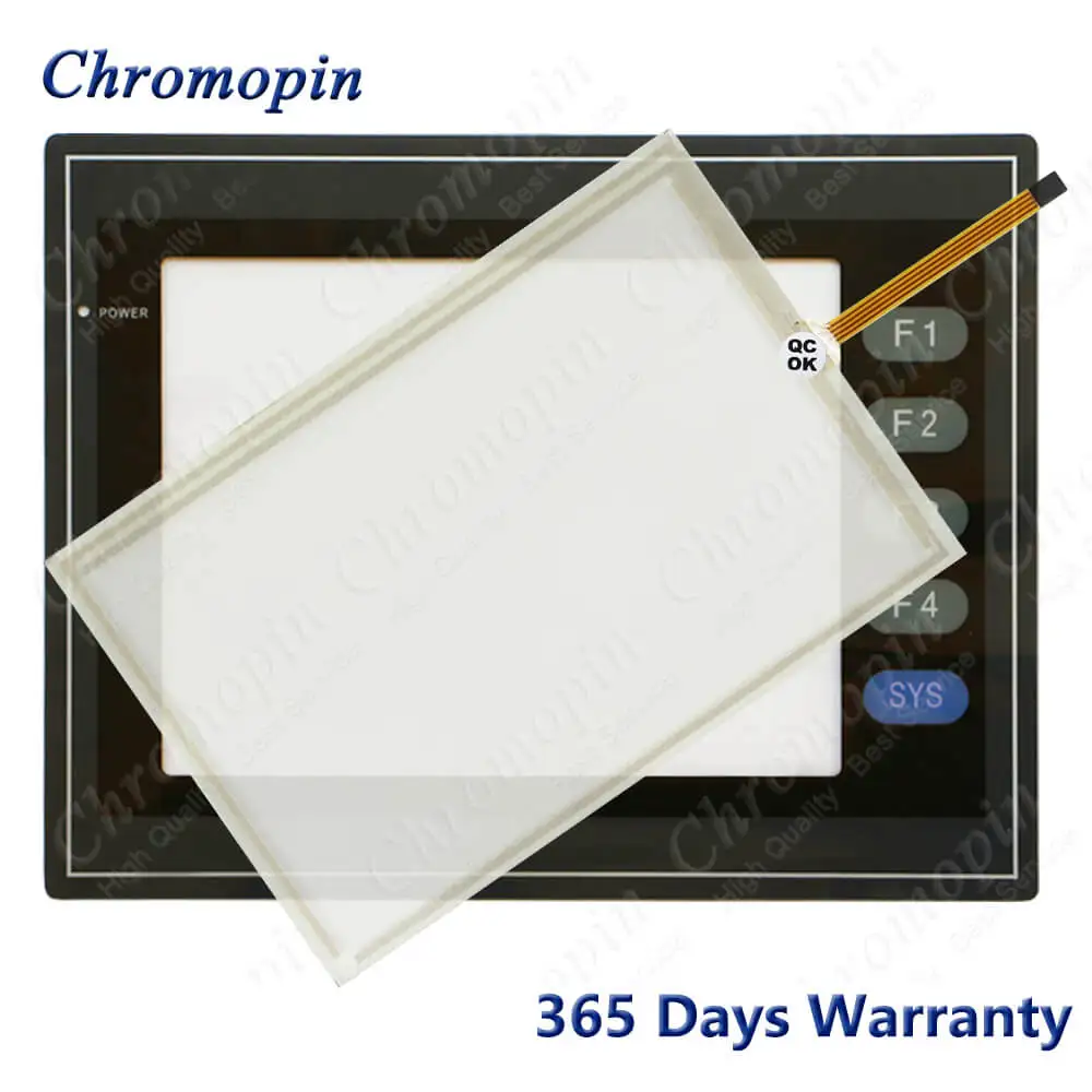 

Touch Glass Screen Panel Digitizer for Delta DOP-AS57BSTD DOP-AS57CSTD DOP-AS57GSTD Touchscreen and Overlay Protective Film