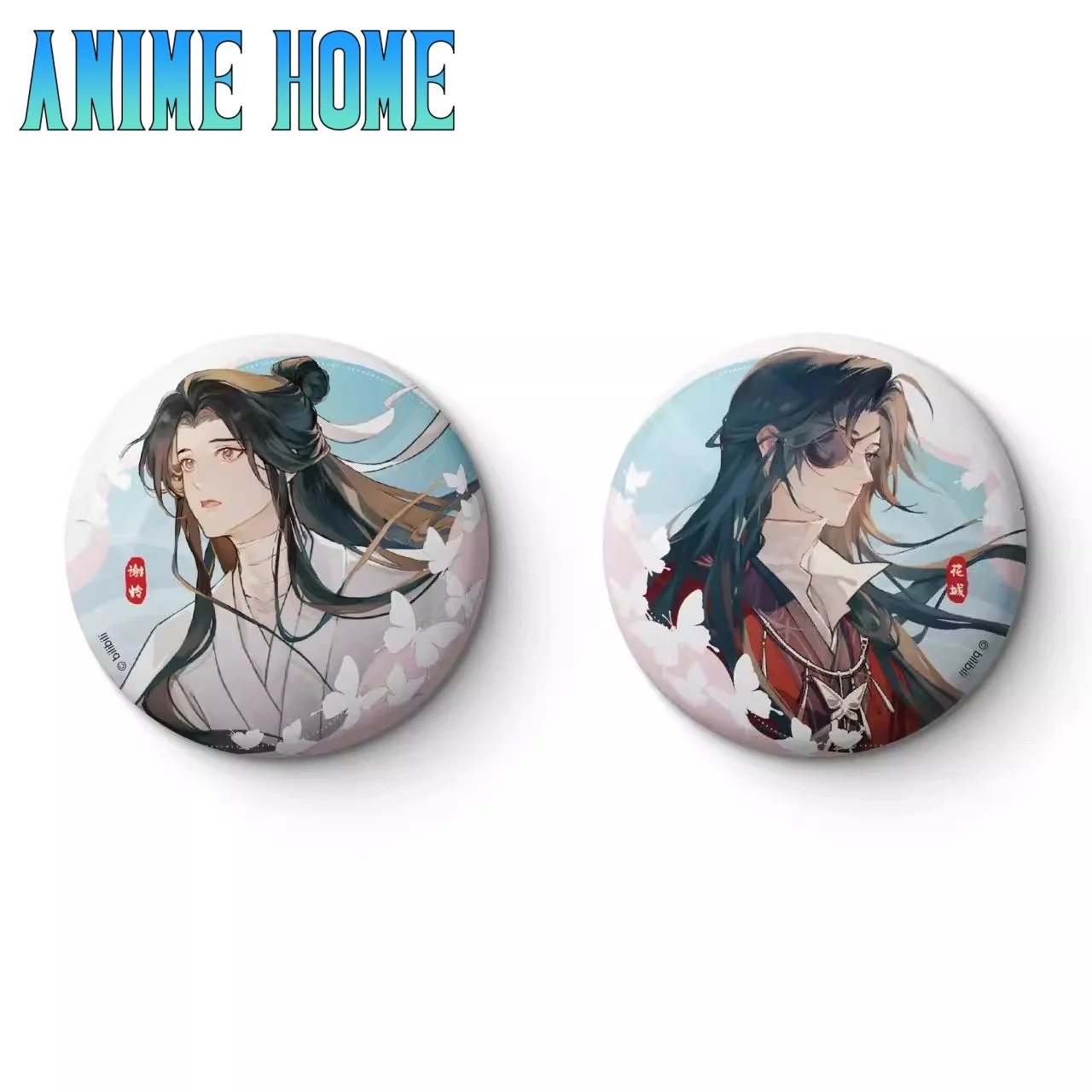 Anime TGCF Tian Guan Ci Fu Xie Lian Hua Cheng Cartoon Baji Badge Broche Pin Cosplay Officiële Kids Gift Pre-order