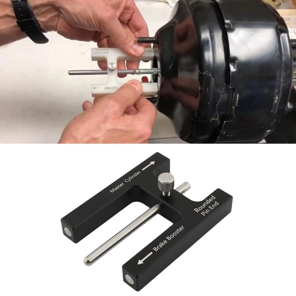Brake Boosters Push Rod Adjustment Tool Master Cylinder Pushrod Length Gauge for Adjustable Braking Distance of Brake Pedal Suit