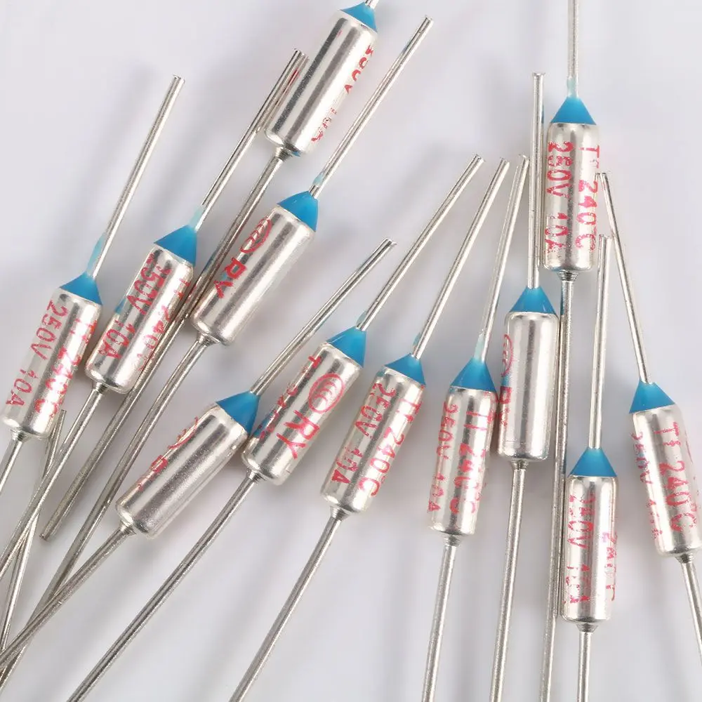 TF-240 PN35 Refrigerator 10A Rice Cooker Thermal Fuse Circuit Fuse Temperature Fuse 240 Degrees Celsius