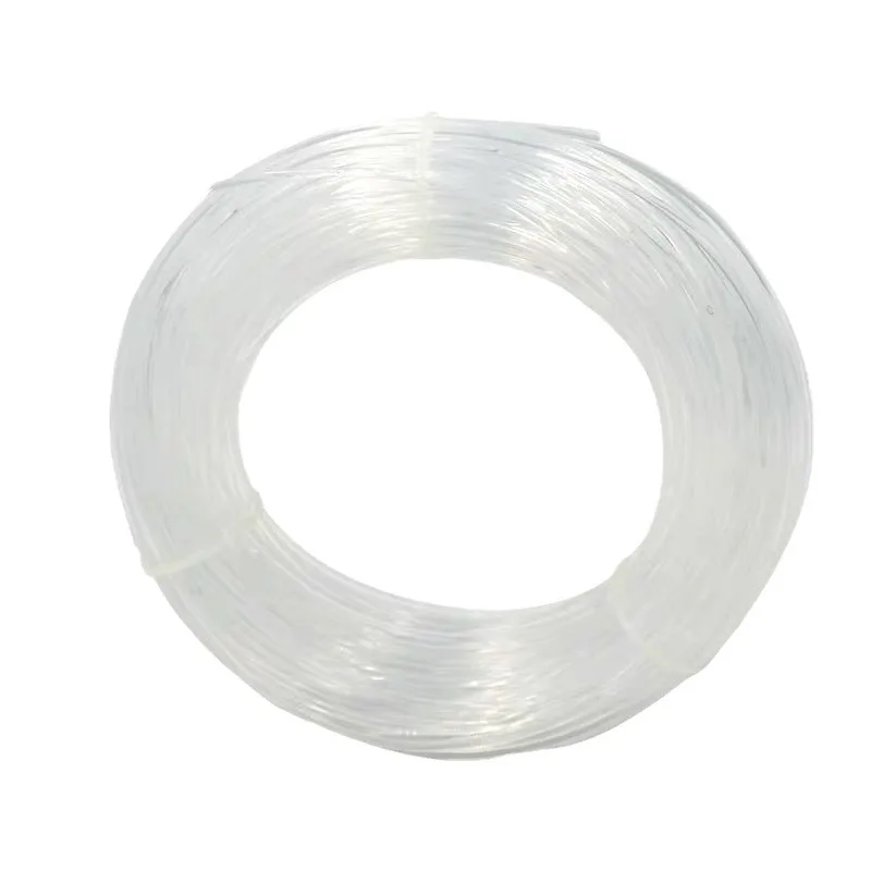 2 meters, light guide strip, fiber whole body side luminous MMA soft, transparent, solid core