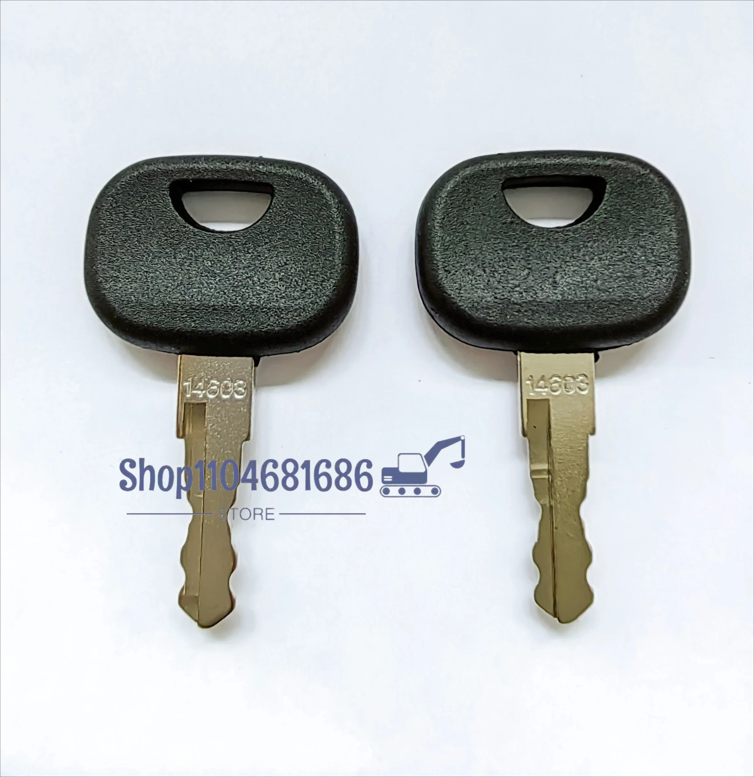 2 uds 14603 llave de encendido para retroexcavadora Bomag New Holland Terex Vibromax Skytrack
