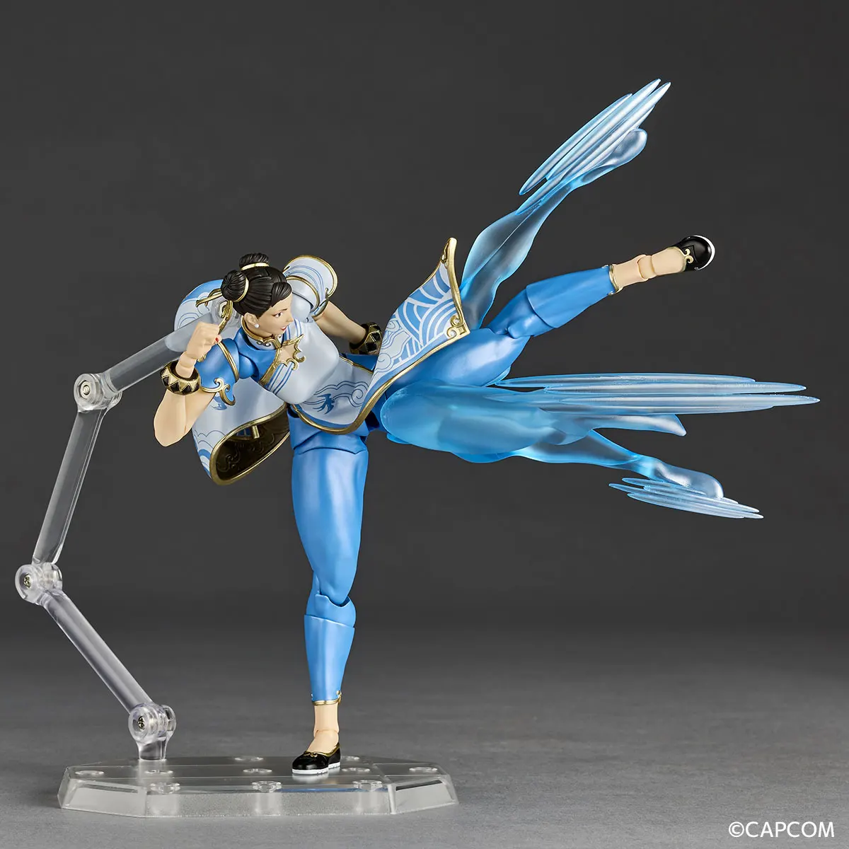 New In Stock Originate KAIYODO Chun Li Movability Model Toys Revoltech AMAZING YAMAGUCHI Chun-Li SF6 view 4