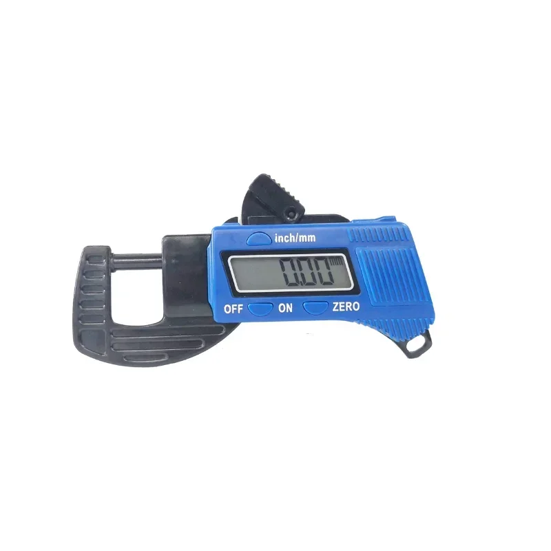 Precision Digital Lateral Thickness Measuring InstrumentMeasuring Range 0-12.7mm Cloth Paper Film Hardware Thickness Gauge