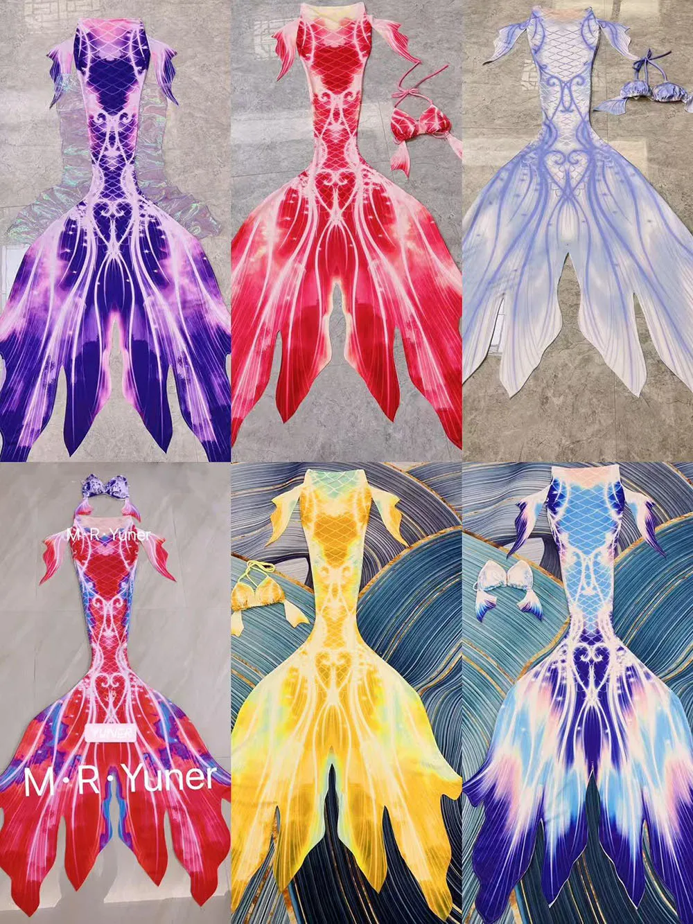 

Mermaid Fins, Single Fins, Mermaid Tail, Fishskin Aquarium, Mermaid Diving Performance, Diving Photography, Swimsuit