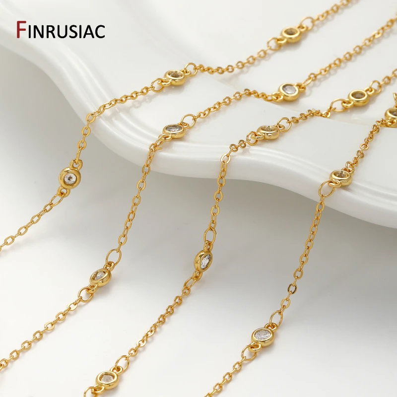 18 Karat vergoldete Messing-Kr – Pearl Trim Chain Bewertung und Preis