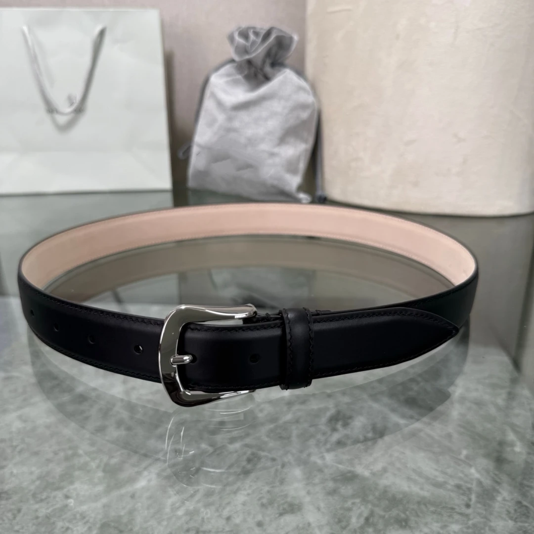 Fashion Belts Business 2026 Top Luxury Designer Luxury Men's Genuine Belt With Metal Needle Buckle Belts High-quality Belt 3.0BC