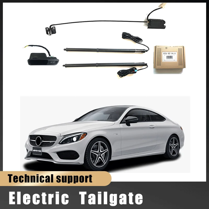 

Car Power Trunk Lift For Mercedes Benz C Coupe MB C205 2015~2021 Electric Hatch Tailgate Tail gate Strut Auto Rear Door Actuator