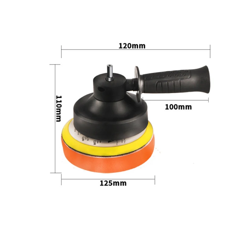 Adapter Buffing Pad Polishing Head Set Power Tools Car Polisher Machine Wool Wax Sponge Polishing Wheel Electric Drill Bit 