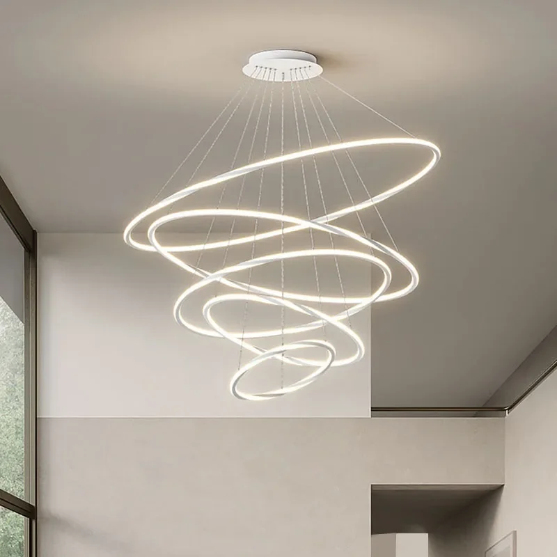 

Modern Pendant Lamp LED Hanging Chandelier for Living Dining Room Hotel Hall Kitchen Island Home Decor Indoor Lighting Fixture