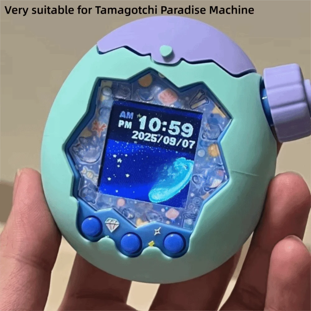Silicone Protective Cover Durable Knob Cover Protective Shell Soft Decorative Cover for Tamagotchi Paradise Electronic Pets Game