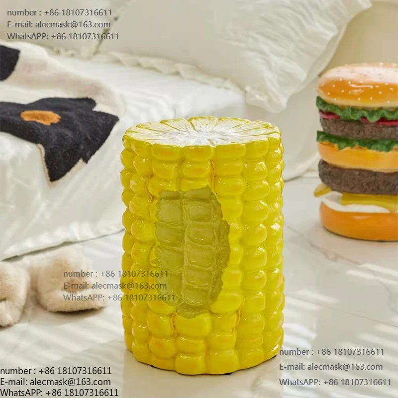 

Hamburg sofa side few household living room corn ornament corner few Nordic cartoon creative coffee table