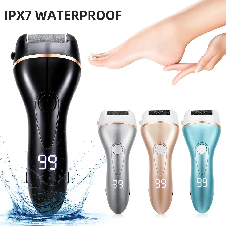 

Electric Foot File Remover Pedicure Tools Dead Skin Callus Remover Foot Feet Files USB Rechargeable Foot Skin Care Tools