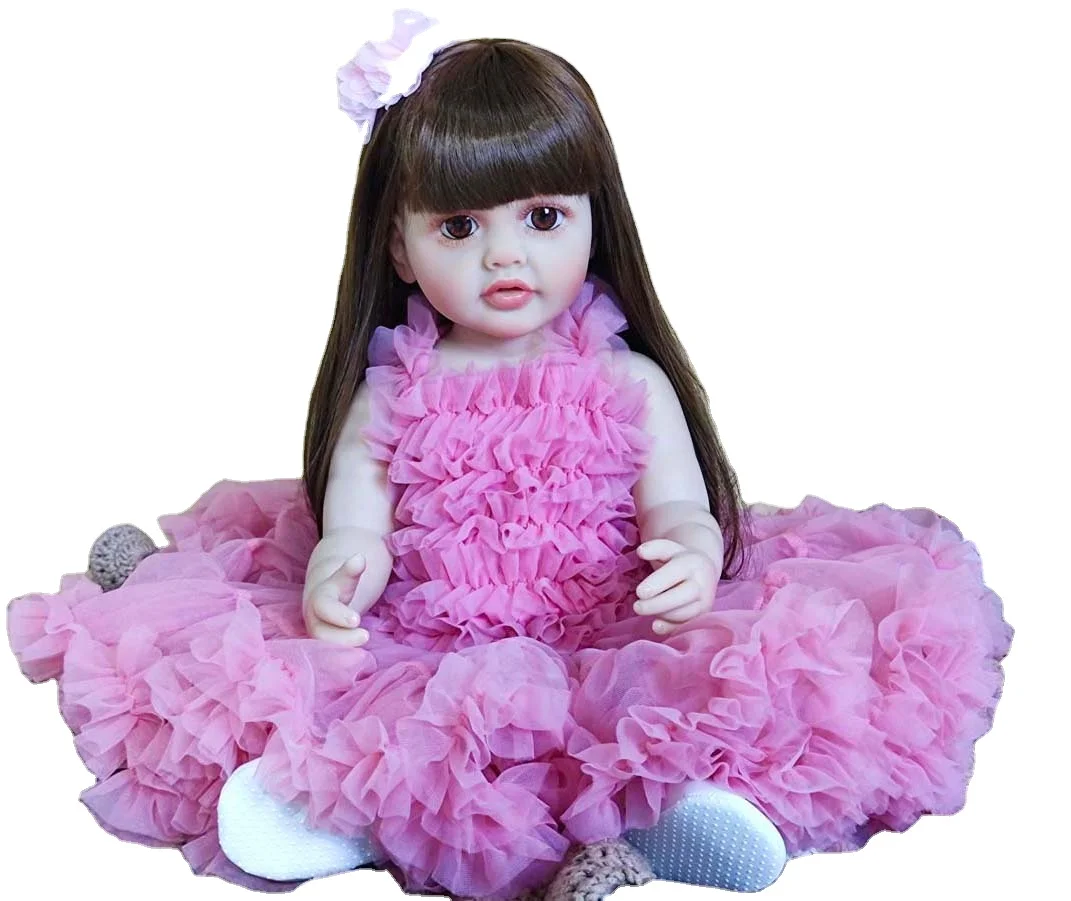 Wholesale Life Like China Fashion Tops Little Girls China Real Dolls Realistic Baby Silicone Doll