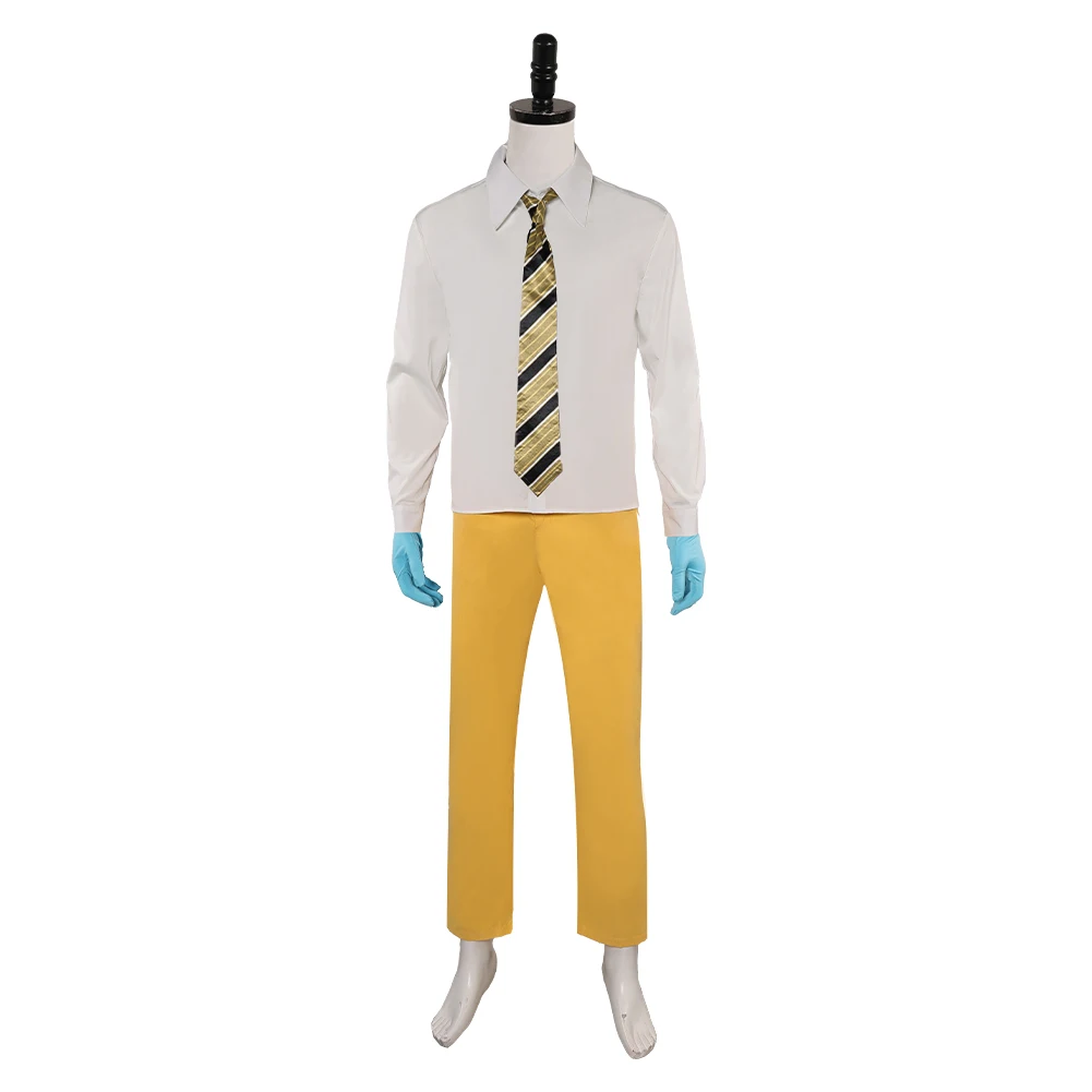 Película Juice Bob Cosplay fantasía disfraz disfraz para hombre uniforme chaqueta camisas pantalones guantes trajes Halloween carnaval traje