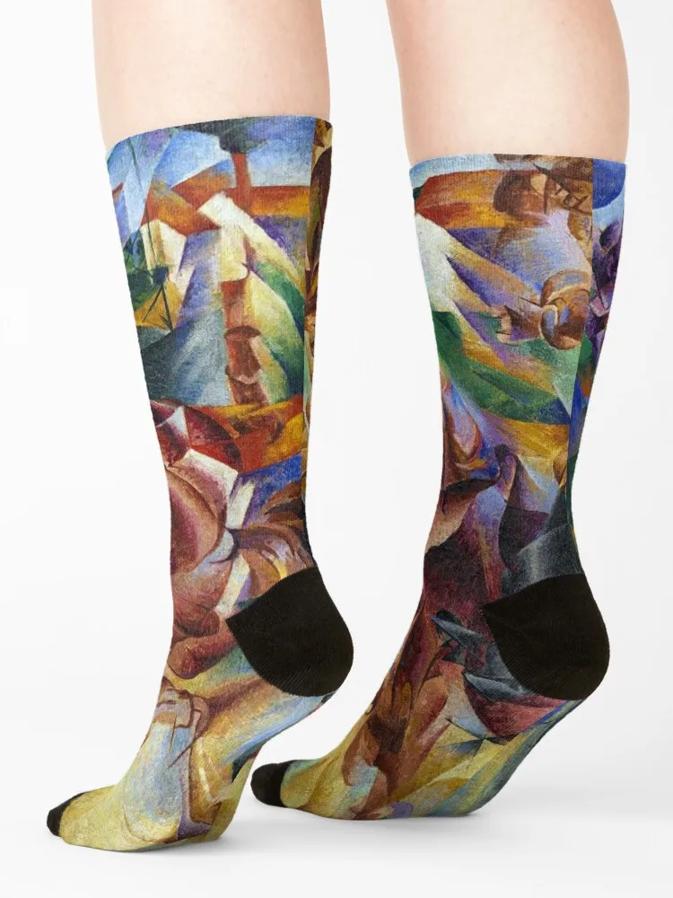 Umberto Boccioni Socks cycling kawaii essential Men's Woman Socks Men's