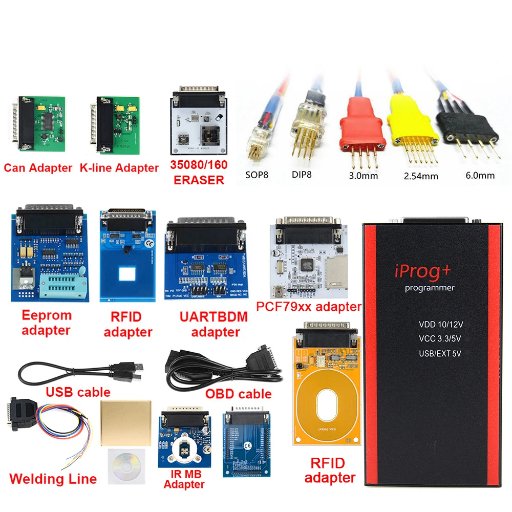 Iprog+ Iprog Pro V87 Programmer Support IMMO + Reset till the year 2021 Replace Carprog/Full/Digiprog