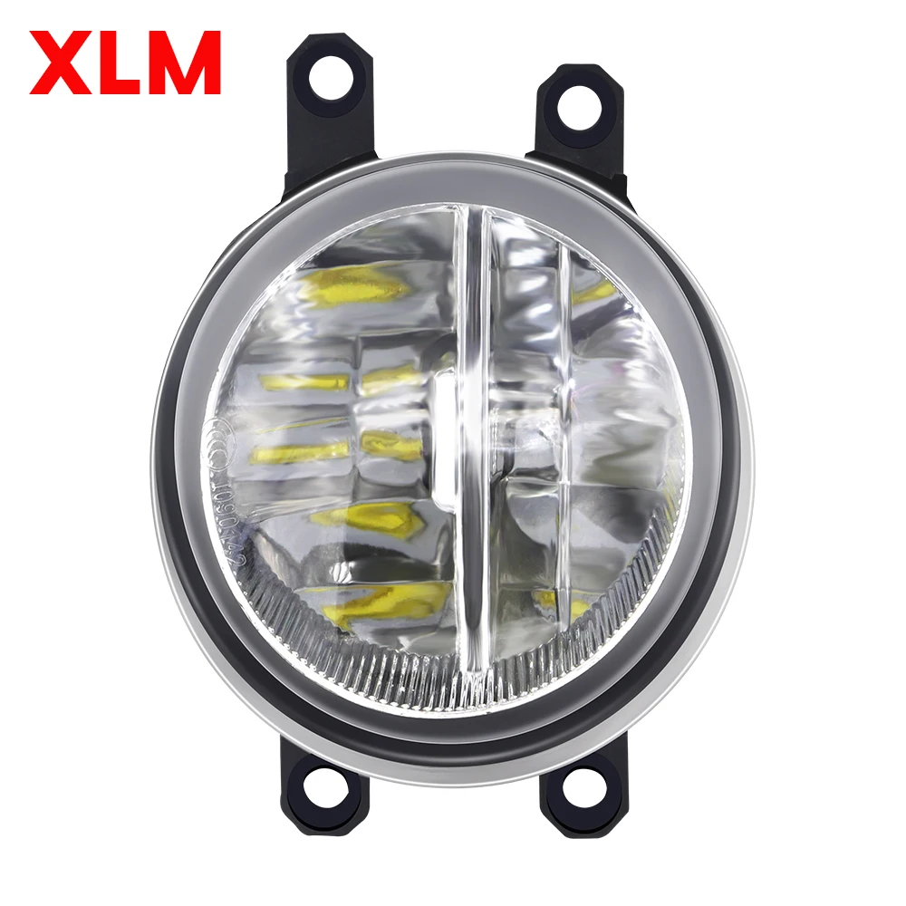 2 Pieces 30W External Fog Light H11 Car Front LED Fog Daytime Running Lamp DRL 6000LM 12V For Toyota Wish 2009-2015