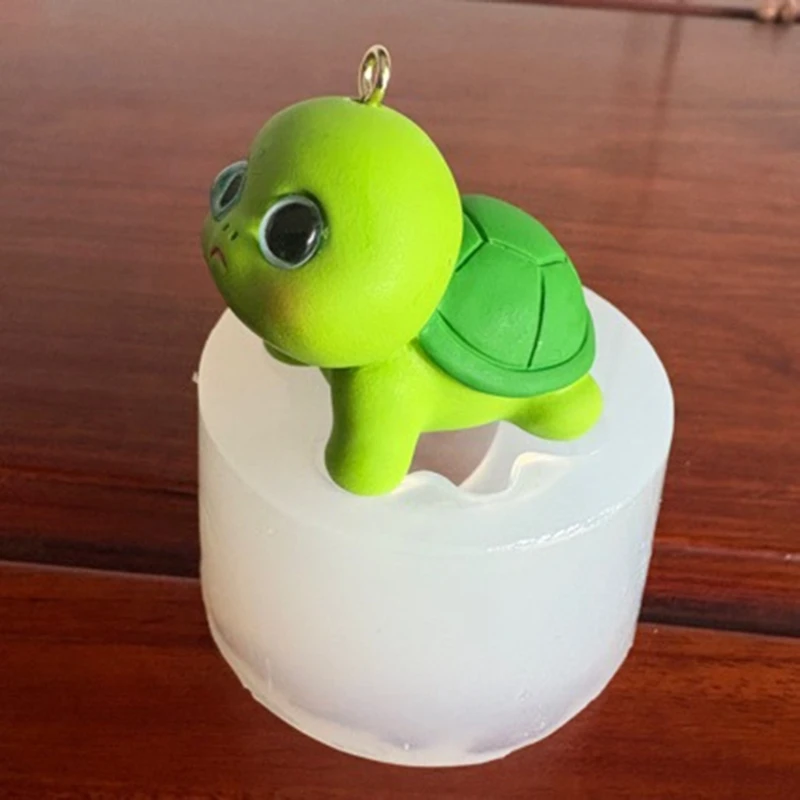 

H7EB форма черепахи для ювелирных изделий, украшения, формы для подвесок, силиконовая текстура, подходит для художественных и