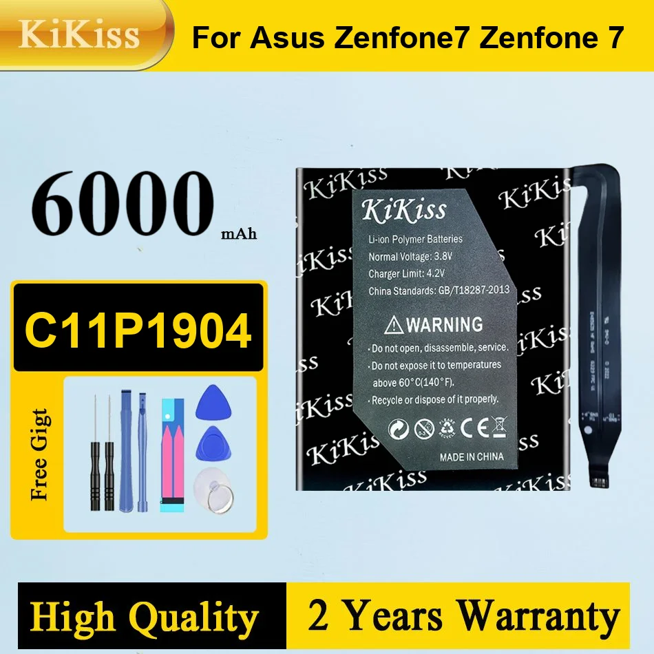 

Аккумулятор Kikiss C11P1904 6000 мАч для Asus Zenfone 7