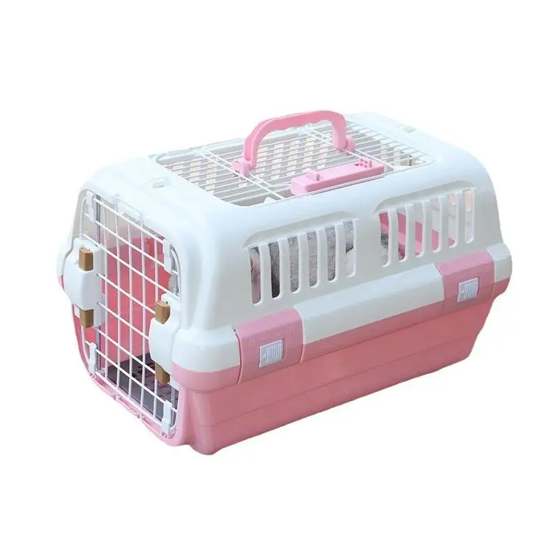 Pet Aviation Box Car Pet Cat Dog Checked On The Plane Air Transport Box Dog Cat Cage Portable Travel Super Large