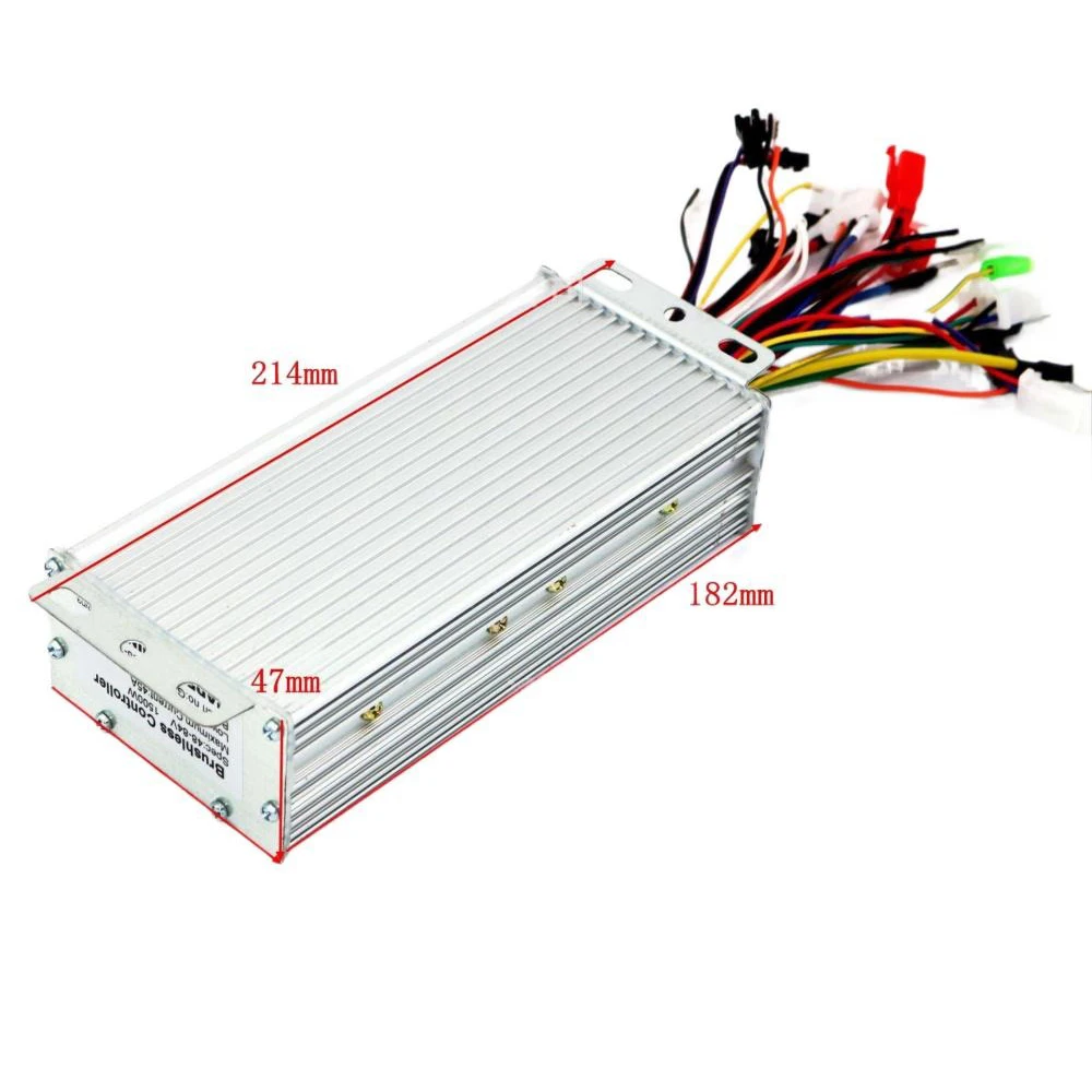 

DC Dual-mode Electric Bike Brushless DC Motor Controller 48V-84V 45A 1500W High Power Electric Vehicle Brushless Controller