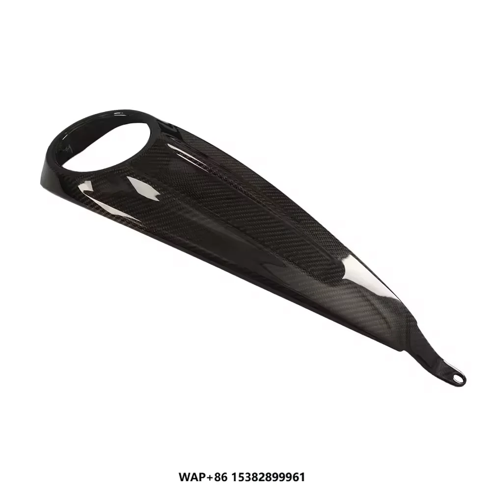 

3K Twill Glossy Carbon Fiber Motorcycle Tank Tie New Fuel Gauge Mailbox Trim for Harley 2025 Street Glide Ultra (FLHXU)