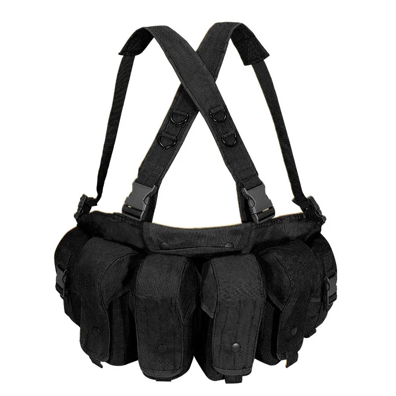 Military Army Gear Tactical Vest Paintball Wargame Hunting Carrier Body Armor Airsoft Accessories AK Molle Magazine Pouch