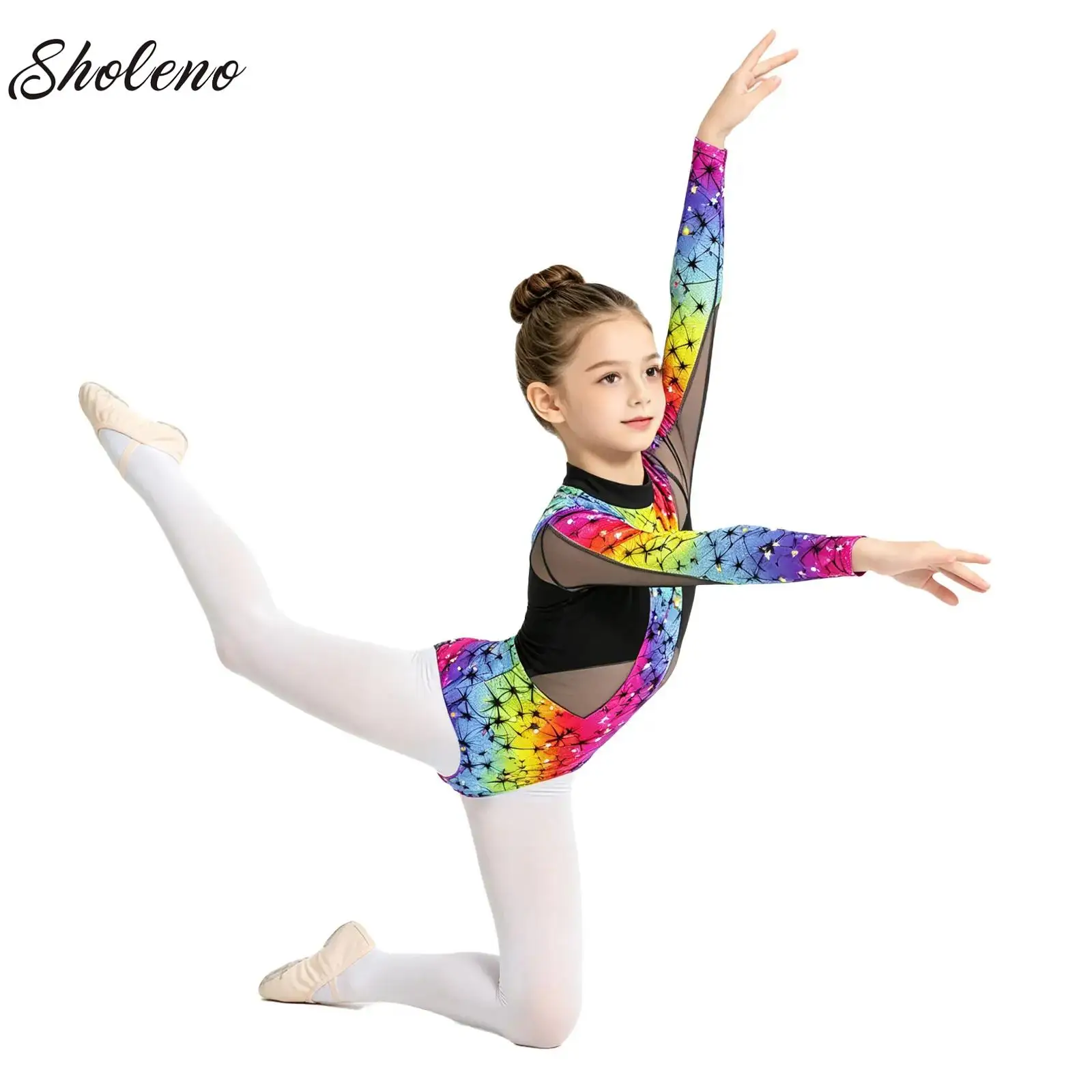 collant-de-ginastica-patinacao-artistica-e-ballet-para-meninas-fantasia-de-apresentacao-manga-longa-estampado-com-detalhes-em-tela