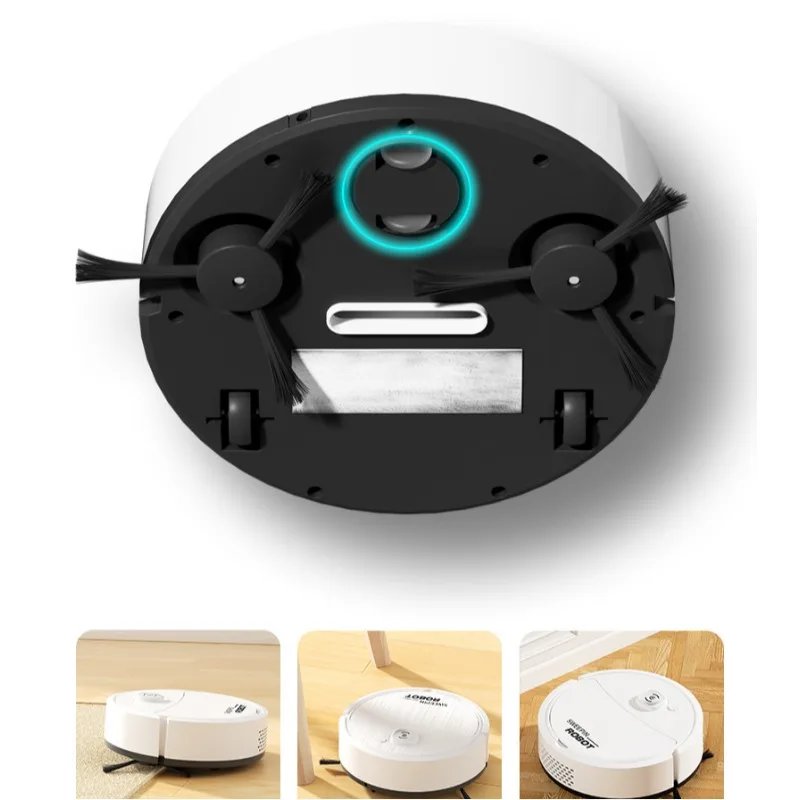 Intelligent Robot Vacuum Cleaner 3 in 1 Sweeping Suction Mopping Cleaning Machine Home Appliance Kitchen Robots Electric Mops