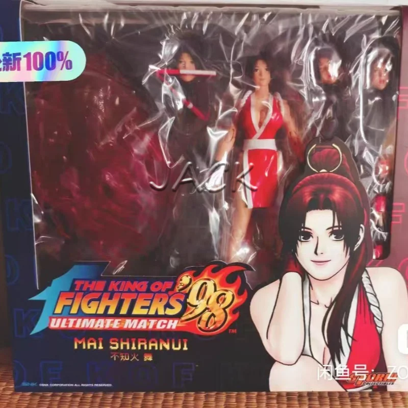 In Stock Storm Toys 1/12 King of Boxing 98 Mai Shiranui I Don’t Know Fire Mai SKKF07 Action Figure Collection Gift