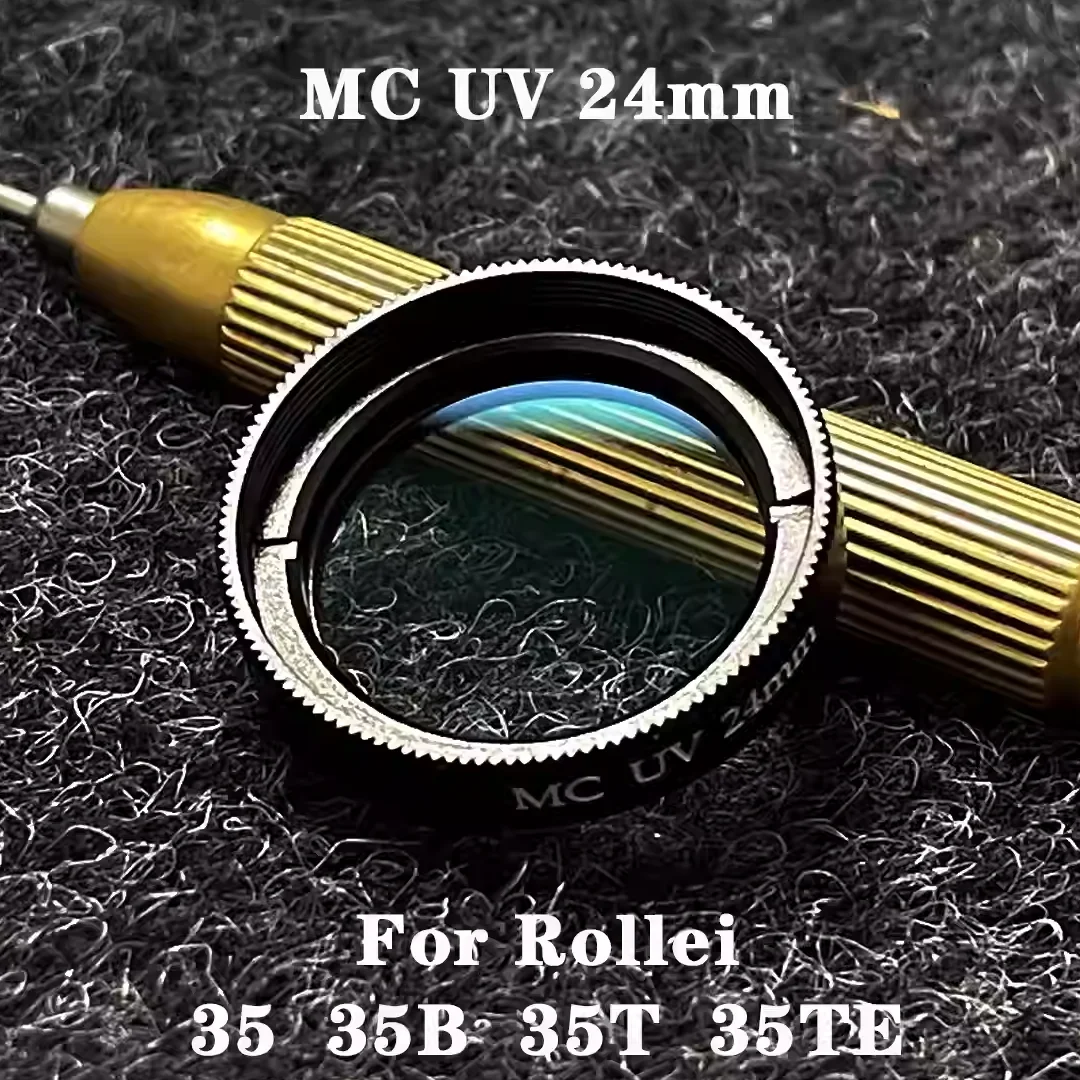 

УФ-фильтр MC 24/30,5 мм для объективов Rollei 35, 35B, 35TE, 40/3.5, 35S, 35SE, 40/2.8, защитное стекло для объектива в алюминиевом корпусе