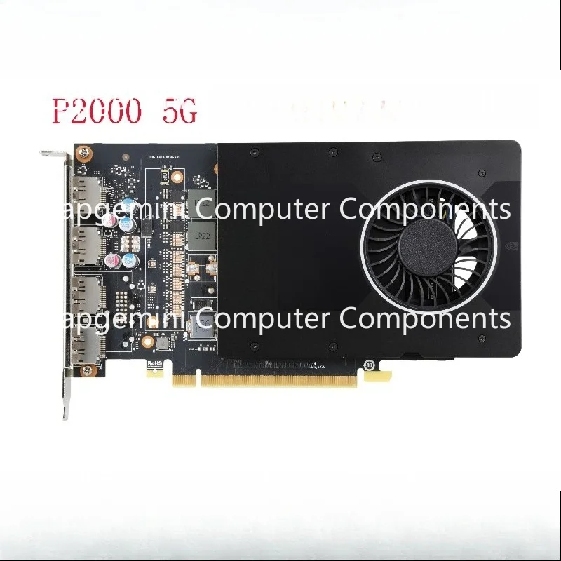 KKK  95%New  For Leadtek NVIDIA Quadro P2000 P4000 P5000 PCI‑E Graphics Card For 3D Render 4K Video Editing Workstation