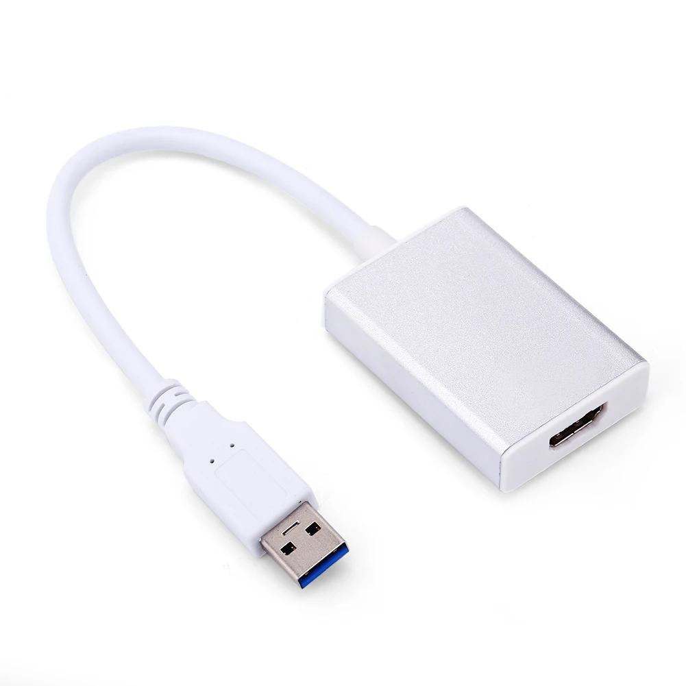Display Graphic Adapter Multiple Screen Function Supported Display Functions Metal Shell USB 3.0 Converter Cable for  7