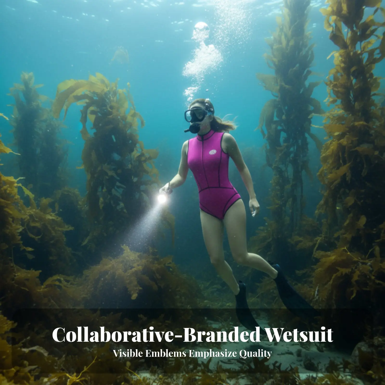 

Women's Sleeveless Bikini Wetsuit 2mm, Thermal Diving Suit, Flexible, Stylish, for Freediving