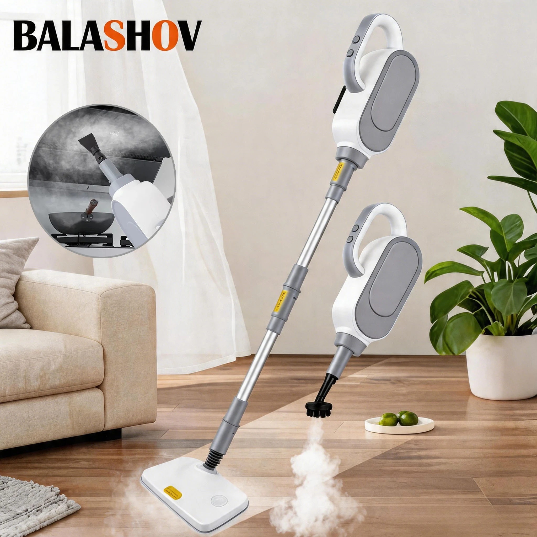 220V Multi-Function Steam Cleaner Household Multifunctional Electric Steam Mop for Floor Carpet Cleaning Household Vacuum Clean